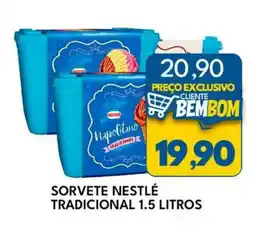 Rancho Bom Supermercados Sorvete nestlé tradicional oferta