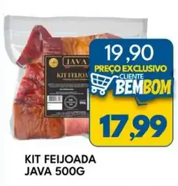 Rancho Bom Supermercados Kit feijoada java oferta