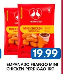 Rancho Bom Supermercados Empanado frango mini chicken perdigão oferta