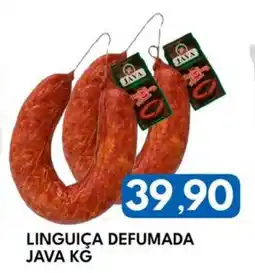Rancho Bom Supermercados Linguiça defumada java oferta