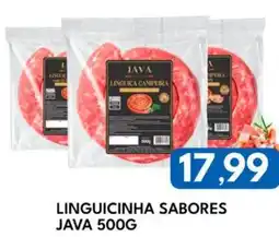 Rancho Bom Supermercados Linguicinha sabores java oferta
