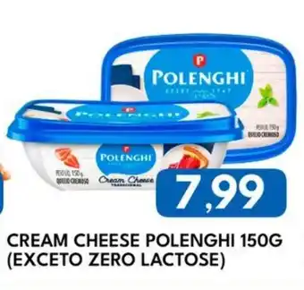Rancho Bom Supermercados Cream cheese polenghi oferta