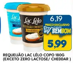 Rancho Bom Supermercados Requeijão lac lélo copo oferta