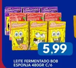 Rancho Bom Supermercados Leite fermentado bob esponja oferta