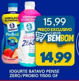 Rancho Bom Supermercados Iogurte batavo pense zero/probio gf oferta