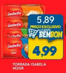 Rancho Bom Supermercados Torrada isabela oferta