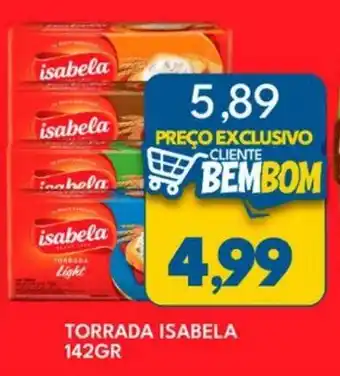 Rancho Bom Supermercados Torrada isabela oferta