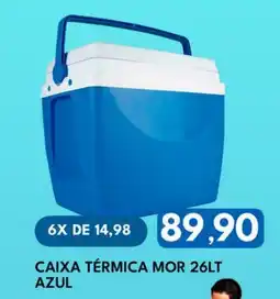 Rancho Bom Supermercados Caixa térmica mor azul oferta