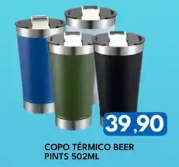 Rancho Bom Supermercados Copo térmico beer pints oferta