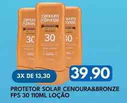 Rancho Bom Supermercados Protetor solar cenoura&bronze fps 30 loção oferta