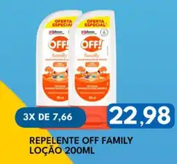 Rancho Bom Supermercados Repelente off family loção oferta