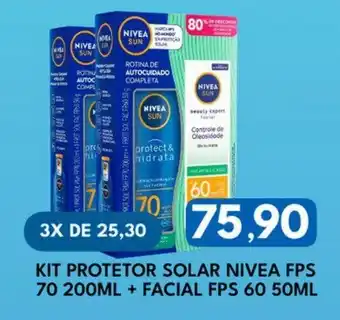 Rancho Bom Supermercados Kit protetor solar nivea oferta