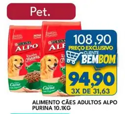 Rancho Bom Supermercados Alimento cães adultos alpo purina oferta
