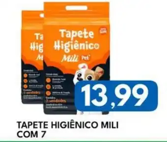 Rancho Bom Supermercados Tapete higiênico mili oferta