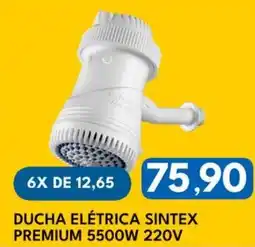 Rancho Bom Supermercados Ducha elétrica sintex premium 5500w 220v oferta