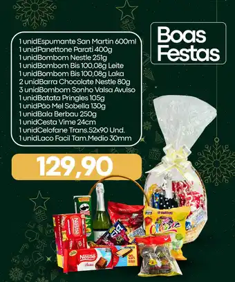 Rancho Bom Supermercados Boas Festas oferta