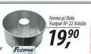 Forma P Bolo Fuzipar N° 22 Vulcão