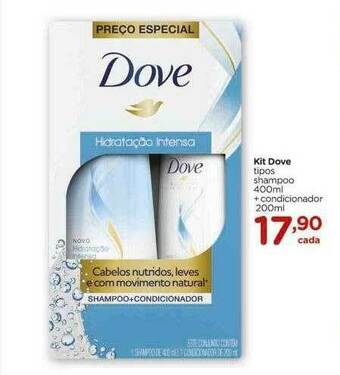 Carrefour Kit Dove Tipos Shampoo + Condicionador oferta