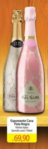 Atacadão Espumante Cava Pata Negra oferta