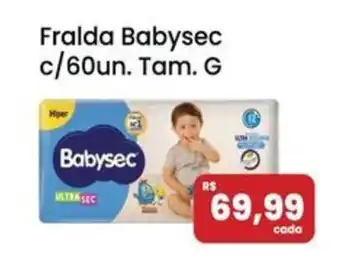 Drogarias Max Fralda Babysec Tam. G oferta