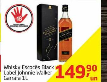 Tenda Atacado Whisky Escocês Black Label Johnnie Walker oferta