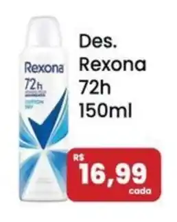 Drogarias Max Des. Rexona 72h oferta