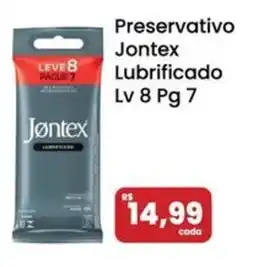 Drogarias Max Preservativo Jontex Lubrificado oferta