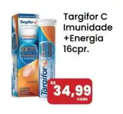 Drogarias Max Targifor C Imunidade +Energia oferta