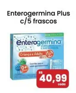 Drogarias Max Enterogermina Plus c/5 frascos oferta