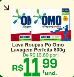 Cocipa Lava Roupas Pó Omo Lavagem Perfeita oferta