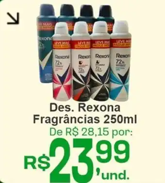 Cocipa Des. Rexona Fragrâncias oferta