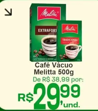 Cocipa Café Vácuo Melitta oferta