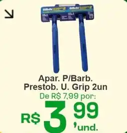 Cocipa Apar. P/Barb. Prestob. U. Grip 2un oferta