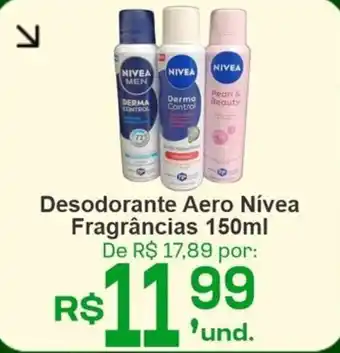 Cocipa Desodorante Aero Nívea Fragrâncias oferta