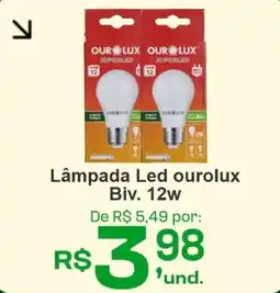 Cocipa Lâmpada Led ourolux Biv. 12w oferta