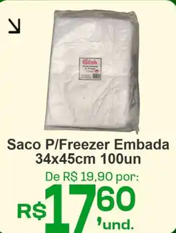 Cocipa Saco P/Freezer Embada oferta