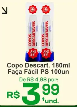 Cocipa Copo Descart. Faça Fácil PS oferta