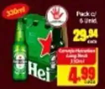 Barbosa Supermercados Cerveja Heineken Long Neck 330ml oferta