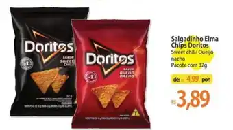 Salgadinho Elma Chips Doritos Sweet chili/Queijo nacho Pacote