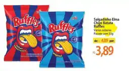 Atacadão Salgadinho Elma Chips Batata Ruffles Vários sabores Pacote oferta