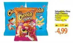 Atacadão Salgadinho Elma Chips Cheetos Requeijão/Crunchy Cheddar Pacote oferta
