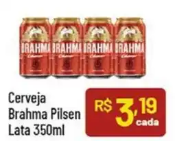 Supermercados Goes Cerveja Brahma Pilsen Lata oferta