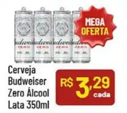 Supermercados Goes Cerveja Budweiser Zero Álcool Lata oferta
