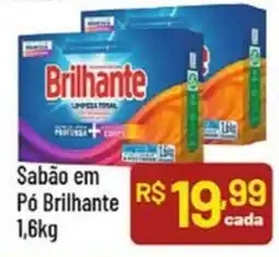 Supermercados Goes Sabão em Pó Brilhante oferta