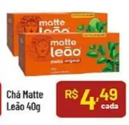 Supermercados Goes Chá Matte Leão oferta