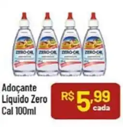 Supermercados Goes Adoçante Liquido Zero Cal oferta