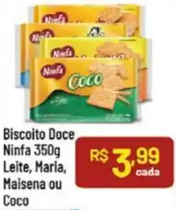 Supermercados Goes Biscoito Doce Ninfa Leite, Maria, Maisena ou Coco oferta