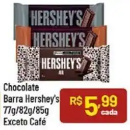 Supermercados Goes Chocolate Barra Hershey's oferta