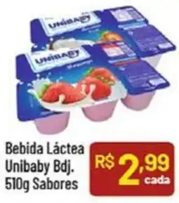 Supermercados Goes Bebida Láctea Unibaby Bdj. Sabores oferta