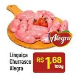 Supermercados Goes Linguiça Churrasco Alegra oferta